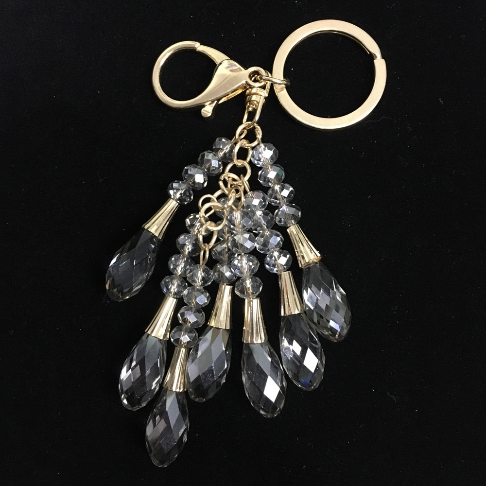 Dangle Crystal KeyChain Purse Charm